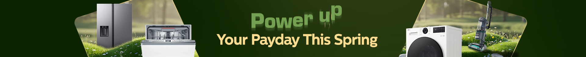 Power up your payday this spring