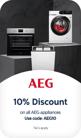 10% OFF AEG Appliances