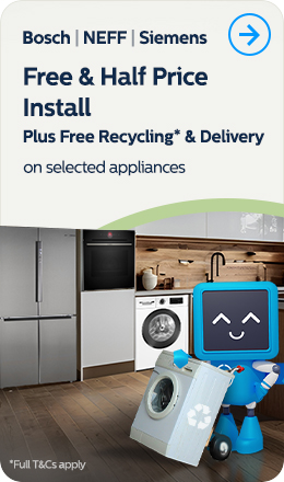 Free & Half Price Install Plus Free Recycling & Delivery