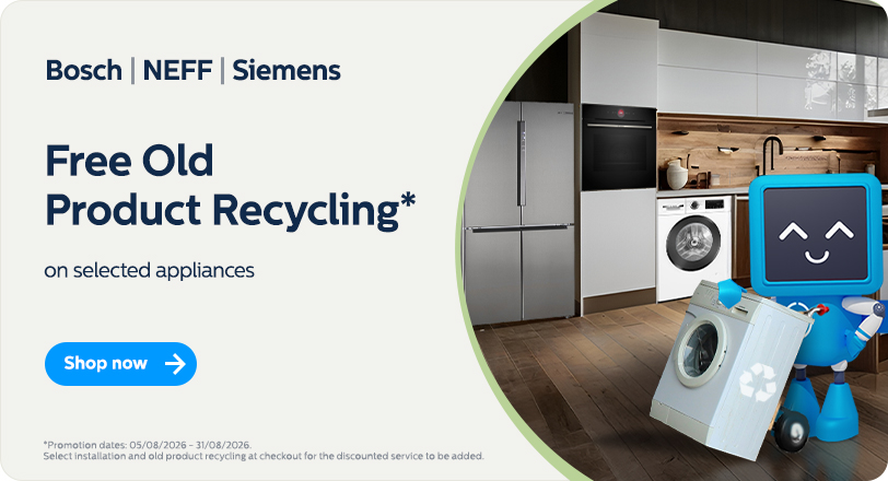 Free Old Product Recycling on selected appliances