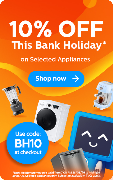 10% OFF Selected Appliances