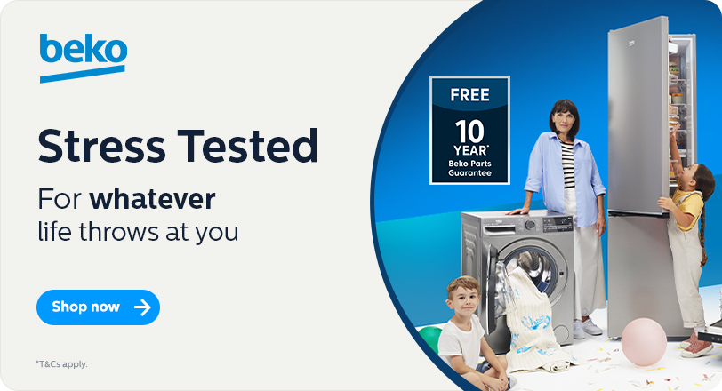 Beko stress tested for whatever life throws at you