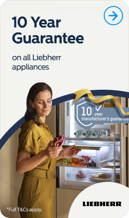 10 Year Guarantee on Liebherr Appliances