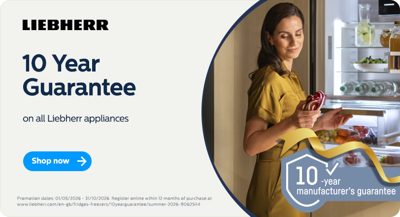 10 Year Guarantee on Liebherr Appliances