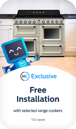 Free installation of selected range cookers