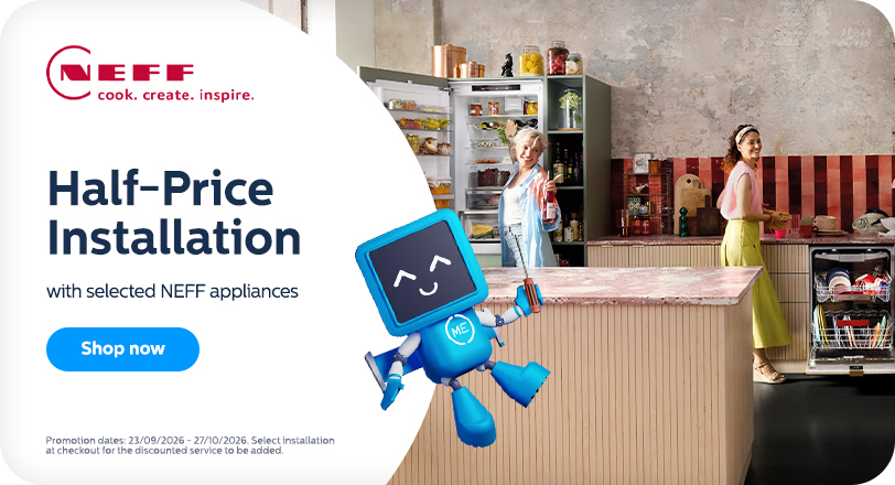 half price installation with selected NEFF appliances