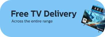 Free delivery with all TVs