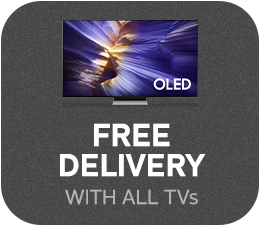 Free delivery with all TVs